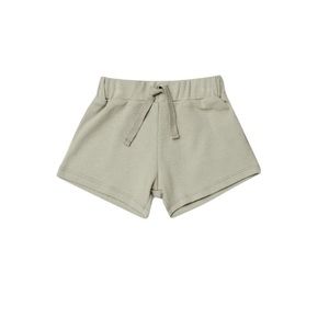 Quincy Mae Cotton Jersey Shorts — Pistachio